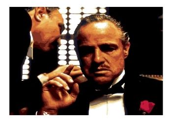 Розпис по номерах 40х50 GX4343 Хрещений батько brushme Брашми