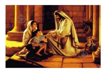 Розпис по номерах 40х50 GX6070 Біблійський мотив brushme Брашми