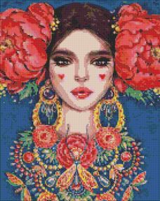 Алмазна мозаїка 40х50 АМО7261 Чарівна краса "Ідейка"