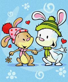 ИД Розпис по полотну 25х30 7167 Велика дружба "Ідейка"