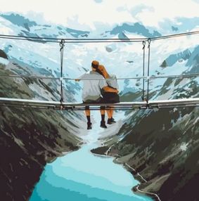 Розпис по номерах 40х50 BS52864 Я покажу тебе світу brushme Брашми