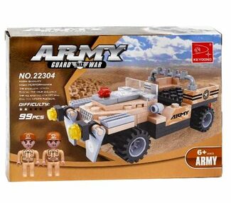 конструктор 22304 ausini військова техніка 99 деталей