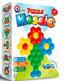 мозаїка пазл (2940) килимок 40 деталей "ТехноК" мозаїка пазл (2940) килимок 40 деталей "ТехноК"