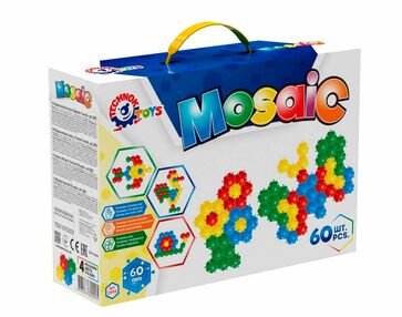 мозаїка пазл (2995) бджілка 60 деталей "ТехноК" мозаїка пазл (2995) бджілка 60 деталей "ТехноК"