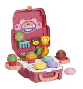 набір магазин морозива у валізі 21 деталей 688-100А