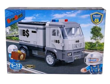 конструктор поліція інкасатор 145 елементів Banbao 7016
