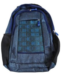Рюкзак Leader 980769 California S, темно-синій із надписами 38х28х11см Рюкзак Leader 980769 California S, темно-синій із надписами 38х28х11см