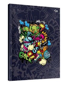 блокнот А5 48 аркуша Graffiti comics