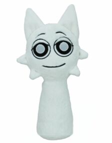 мяка іграшка sprunki біла 27 x 12 x 8 00517 - 87