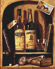 Розпис по номерах 40х50 BS21446 Подарунковий набір brushme Брашми