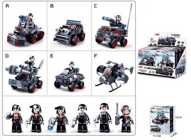 конструктор sluban space war від 78 елементів в асортименті  m38-b0926