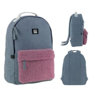 Рюкзак GoPack Education Teens темно-сірий 40x27,5x11 см GO25-147M-3