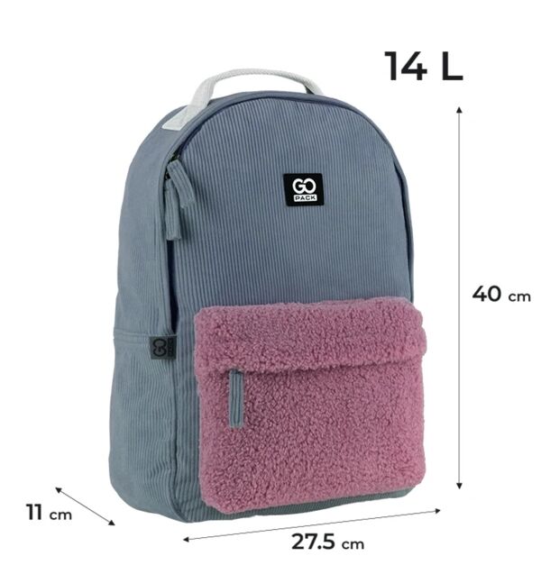 Рюкзак GoPack Education Teens темно-сірий 40x27,5x11 см GO25-147M-3 Ціна (цена) 518.70грн. | придбати  купити (купить) Рюкзак GoPack Education Teens темно-сірий 40x27,5x11 см GO25-147M-3 доставка по Украине, купить книгу, детские игрушки, компакт диски 2