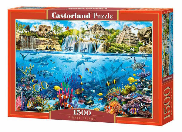 пазли 1500 елементів 152049 pirate island Ціна (цена) 228.00грн. | придбати  купити (купить) пазли 1500 елементів 152049 pirate island доставка по Украине, купить книгу, детские игрушки, компакт диски 0