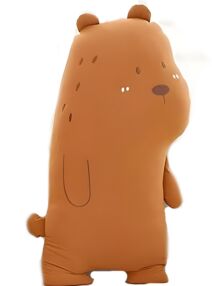 мяка іграшка плюшева подушка Ведмідь