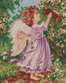 Алмазна мозаїка 40х50 АМО7012 Маленьке щастя