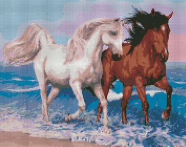 Алмазна мозаїка 40х50 АМО7042 Біг часу "Ідейка"