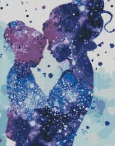 Алмазна мозаїка 40х50 АМО7047 Флюїди щастя "Ідейка"