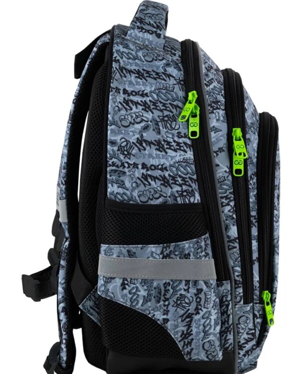 Рюкзак GoPack Education Graffity сірий 37x29x16 см GO25-2606S-5 Ціна (цена) 1 100.00грн. | придбати  купити (купить) Рюкзак GoPack Education Graffity сірий 37x29x16 см GO25-2606S-5 доставка по Украине, купить книгу, детские игрушки, компакт диски 2
