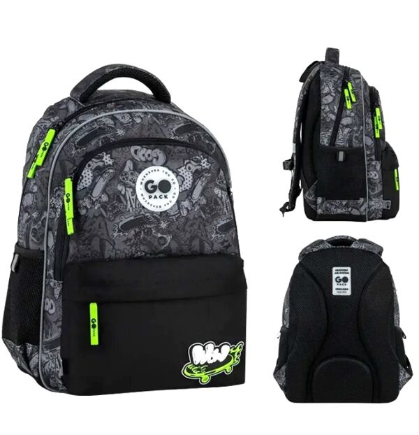 Рюкзак GoPack Education Wow Skate 41x29x17 см GO26-182M-7 Ціна (цена) 1 098.70грн. | придбати  купити (купить) Рюкзак GoPack Education Wow Skate 41x29x17 см GO26-182M-7 доставка по Украине, купить книгу, детские игрушки, компакт диски 0
