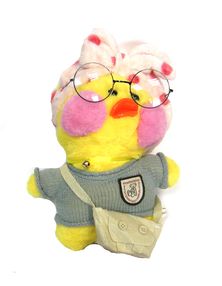 качка лалафанфан (1131) 30 см з окулярами сумкою пов'язкою на голові и одягом кольори в асортименті