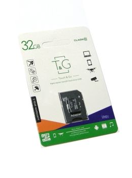 АКЦІЯ карта пам'яті micro SDHC 32Gb T&G с адаптером (CLASS 10)  мікро флешка Ціна (цена) 110.00грн. | придбати  купити (купить) АКЦІЯ карта пам'яті micro SDHC 32Gb T&G с адаптером (CLASS 10)  мікро флешка доставка по Украине, купить книгу, детские игрушки, компакт диски 0