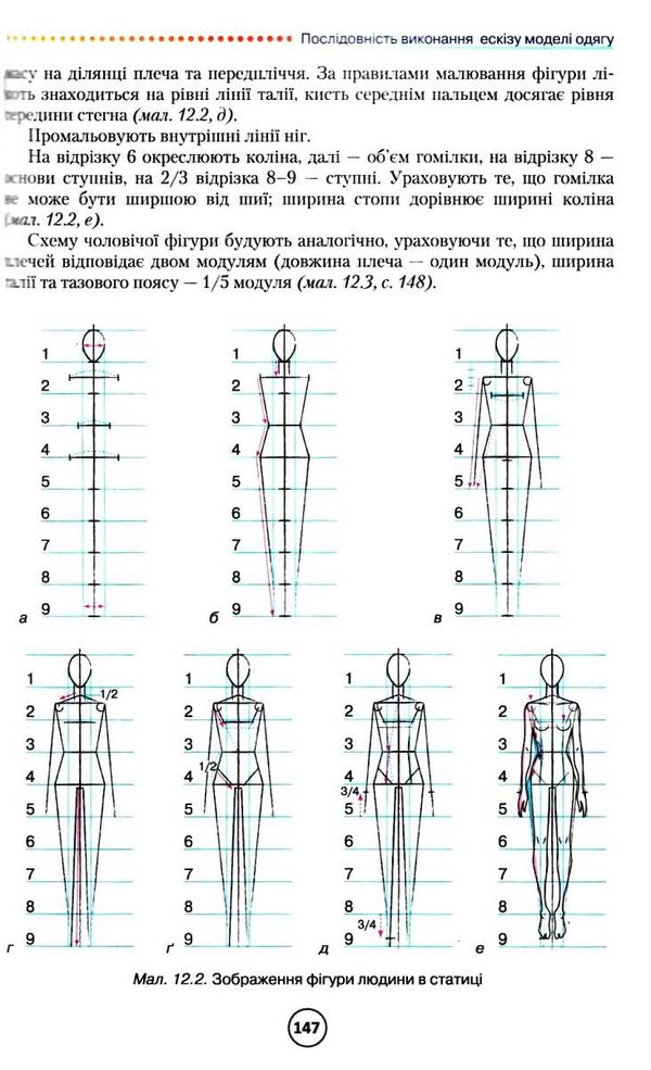 Практичне ескізування одягу Ціна (цена) 290.00грн. | придбати  купити (купить) Практичне ескізування одягу доставка по Украине, купить книгу, детские игрушки, компакт диски 5