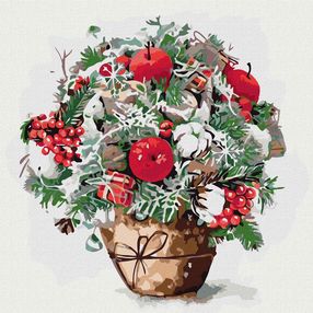 Розпис по номерах 40х40 КНО3026 Яблуневий присмак "Ідейка"