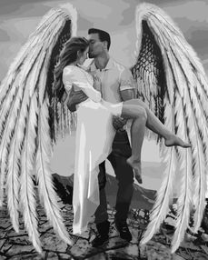 Розпис по номерах 40х50 КНО4511 Мій янгол-охоронець "Ідейка"