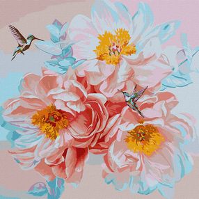 Розпис по номерах 50х50 КНО2994 Улюблена пісня "Ідейка"