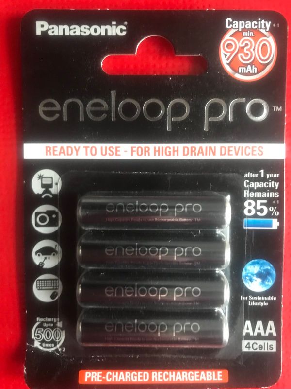 Акумулятор PANASONIC R03 1000 mAh/4bl Ni-Mh ціна за блістер, в якому 4штуки ENELOOP PRO  (с защитой) Ціна (цена) 487.40грн. | придбати  купити (купить) Акумулятор PANASONIC R03 1000 mAh/4bl Ni-Mh ціна за блістер, в якому 4штуки ENELOOP PRO  (с защитой) доставка по Украине, купить книгу, детские игрушки, компакт диски 0