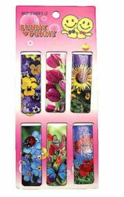 закладки магнітні 6 штук на планшеті квіти 23980 - 2 закладки магнітні 6 штук на планшеті квіти 23980 - 2