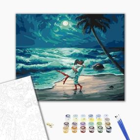 Розпис по номерах 40х50 BS/GX23713 На березі океану  brushme Брашми