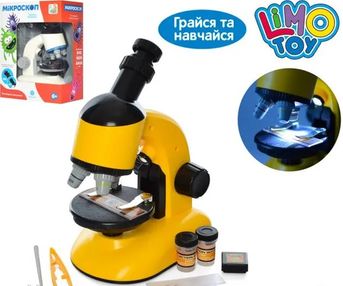 мікроскоп дитячий детский SK 0027 АВ Smart Kids 22 см підсвічування мікроскоп дитячий детский SK 0027 АВ Smart Kids 22 см підсвічування