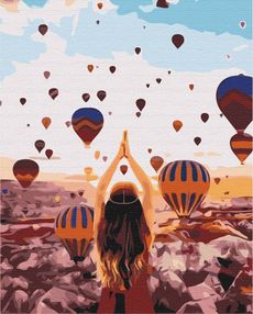 Розпис по номерах 40х50 BS51837 Повітряна медитація brushme Брашми