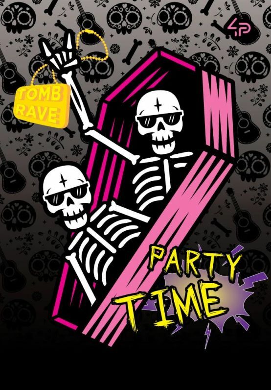 Блокнот А5 48 аркушів Skeleton tomb party Ціна (цена) 33.80грн. | придбати  купити (купить) Блокнот А5 48 аркушів Skeleton tomb party доставка по Украине, купить книгу, детские игрушки, компакт диски 0