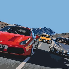 Розпис по номерах 40х40 КНО2512 Жага швидкості "Ідейка"