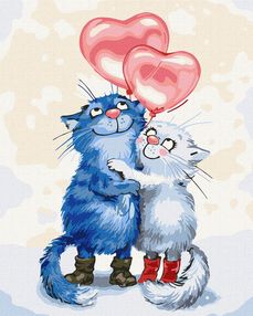 Розпис по номерах 40х50 КНО4281 День закоханих "Ідейка"