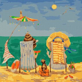 Розпис по номерах 40х40 КНО4811 У шезлонгах "Ідейка"