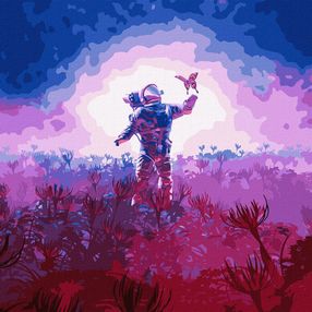 Розпис по номерах 50х50 КНО5030 Пізнаючи світ "Ідейка"