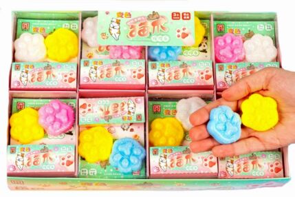 іграшка Антистрес таба Лапка 2 штуки вовняних по 4 см KA-23-1796