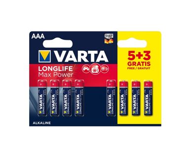 Акція батарейка varta 03LR maxi tech ціна за БЛІСТЕР=8ШТмізинчик