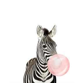 Розпис по номерах 40х50 GT61023 Зебра з хуба-буба brushme Брашми