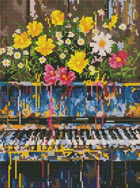 Алмазна мозаїка 30х40 RDBS7003 Експресія музики brushme Брашми Ціна (цена) 175.00грн. | придбати  купити (купить) Алмазна мозаїка 30х40 RDBS7003 Експресія музики brushme Брашми доставка по Украине, купить книгу, детские игрушки, компакт диски 0