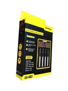 Зарядний пристрій LII-402+ ПаверБанк USB LITOKALA без штрих кода Ціна (цена) 351.30грн. | придбати  купити (купить) Зарядний пристрій LII-402+ ПаверБанк USB LITOKALA без штрих кода доставка по Украине, купить книгу, детские игрушки, компакт диски 0