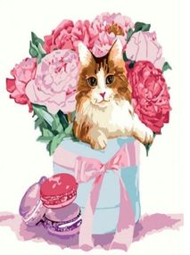 Розпис по номерах 30х30 KHO4173 "Подарунок з родзинкою" 30*30см