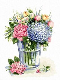 Розпис по номерах 30х40 KHO2981 "Весняна свіжість" 30*40см