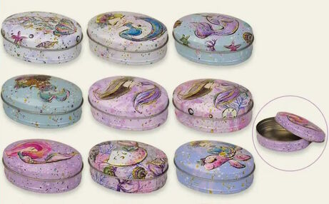 ИД Шкатулка 03516-35 метал, русалочка в асортименті