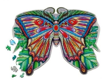 дерев'яні пазли метелик артикул DP7  brushme "Брашми"