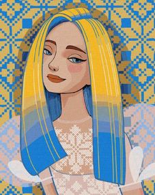 Розпис по номерах 40х50 КНО4956 Вільна "Ідейка"